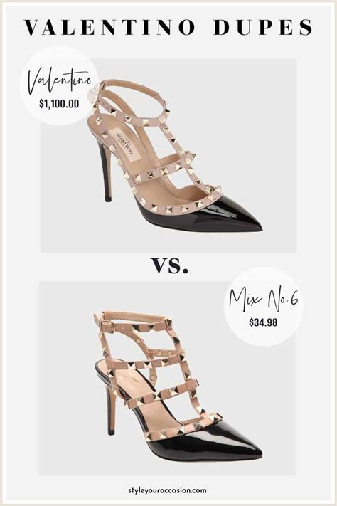 replica valentino lace shoes|valentino rockstud heels dupes.